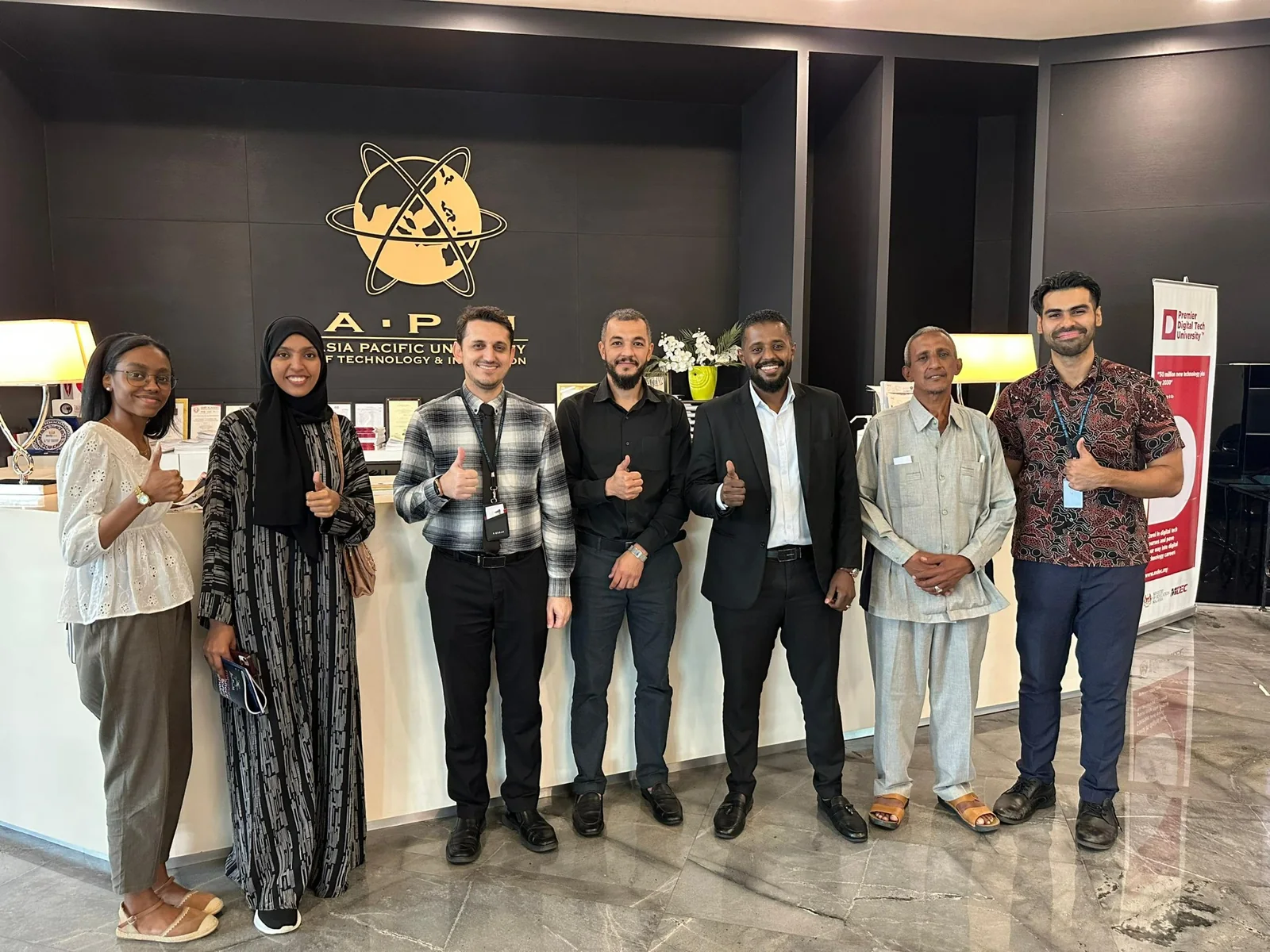 Majesty team meeting with APU university partners