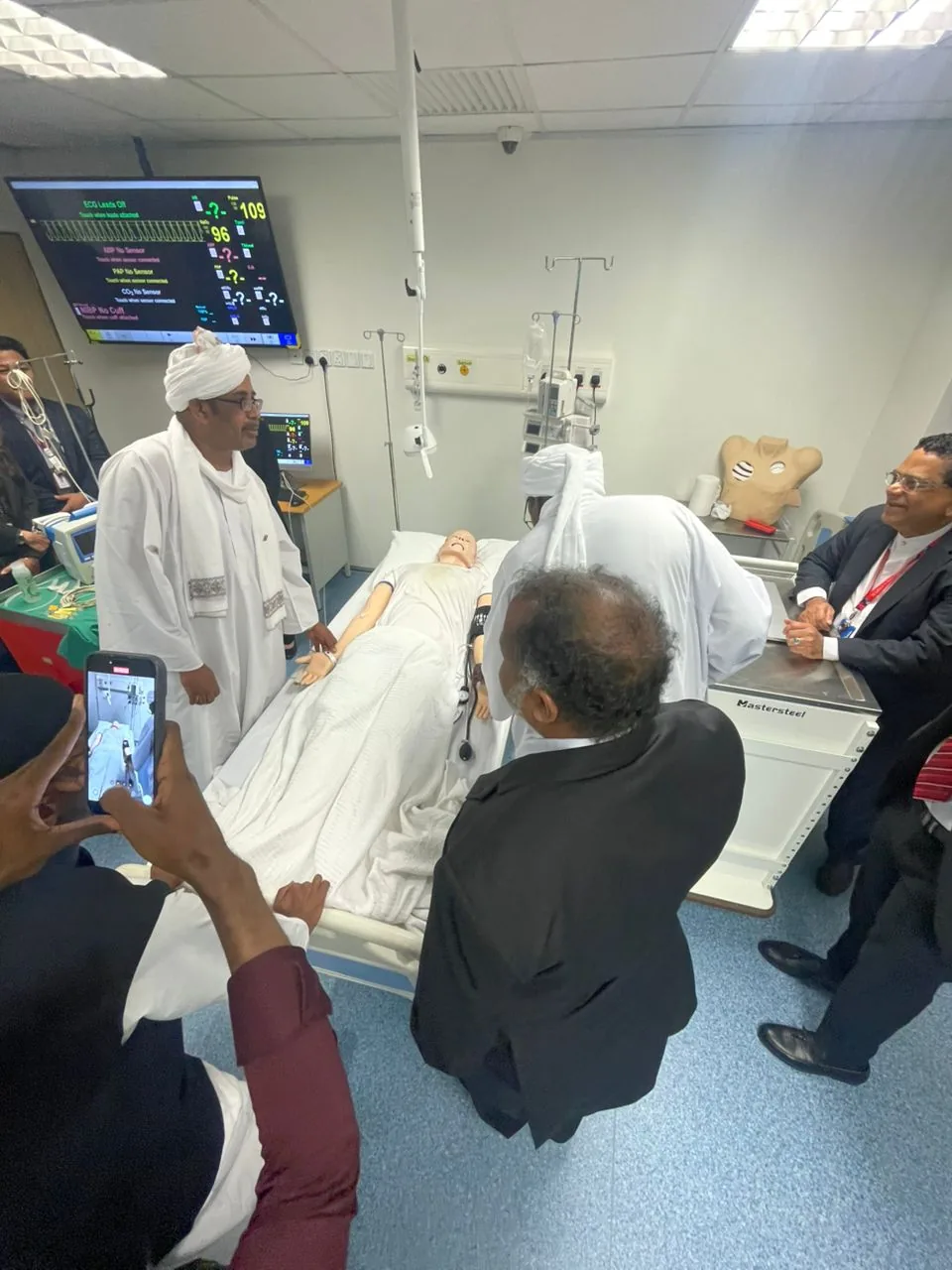 A visit to healthcare learning facilities