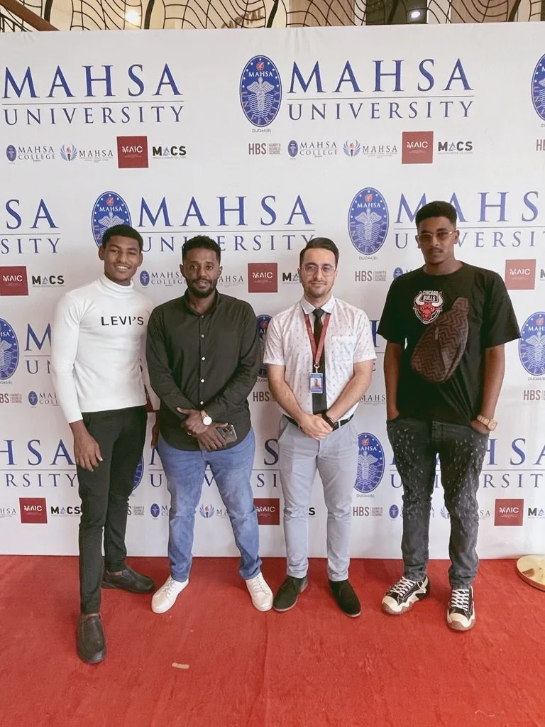 Majesty students during a visit to MAHSA University