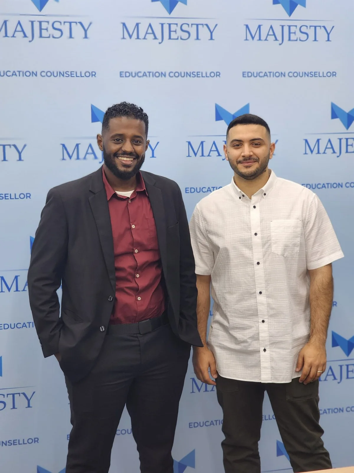 A personal meeting with a student from the Majesty community