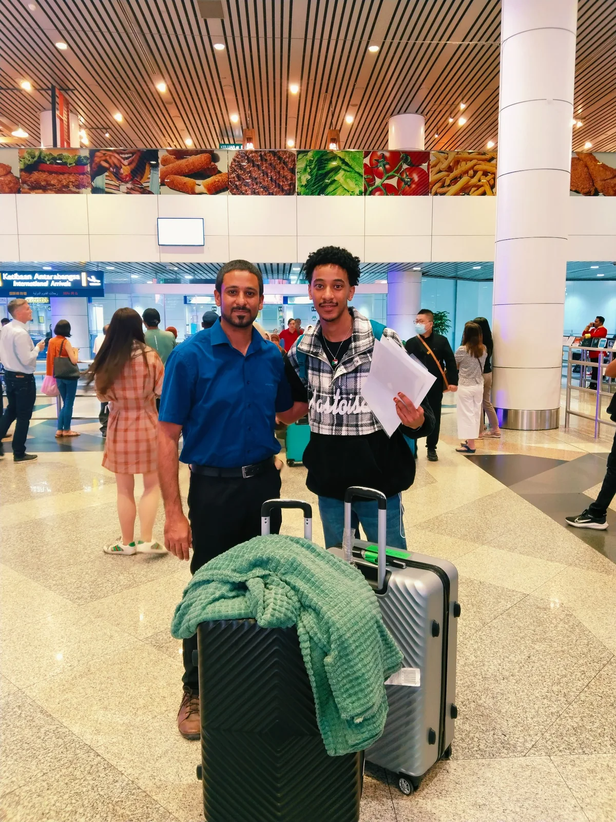 Welcoming an international student on arrival