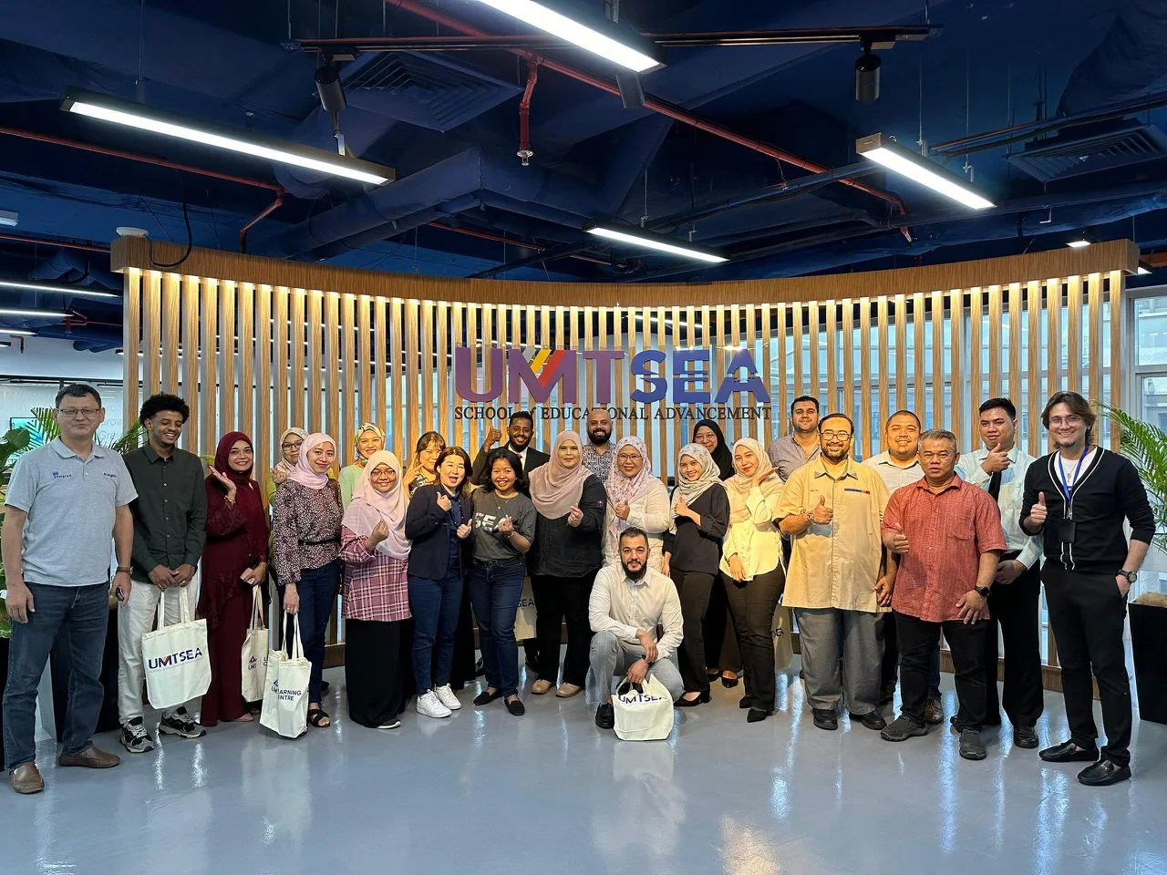 Educational visit and knowledge exchange with the UMTSEA team